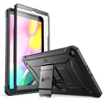 Samsung Galaxy Tab A 10.1 (2019) Tough Case - SUPCASE Unicorn Beetle Pro Case m. Skyddsfilm - Svart