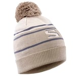 Salomon Heritage Unisex Cap, Cozy warmth, Vintage style, Soft comfort, Roasted Cashew, Rainy Day, Periscope, One Size