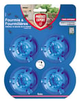 PROTECT EXPERT Anti-Fourmis Boîtes Appât x4 Détruit durablement et en profondeur les fourmilières 12 semaines d'efficacité - utilisable en intérieur et extérieur - Utilisable toute l'année - FBOIT4N