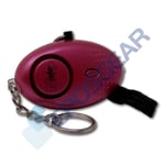 Pink 140db Minder Personal Panic Rape Attack Safety Keyring Alarm Torch