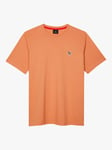 PS Paul Smith Zebra Logo Regular Fit Organic Cotton T-Shirt, Oranges