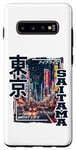 Coque pour Galaxy S10+ Saitama City Retro Japan Esthétique Streets of Saitama