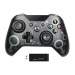 Manette De Jeu Sans Fil 2.4ghz, Adaptateur Pour Xbox One/One S/One X/Ps3/Windows/Pc, Dernier Modèle En Stock