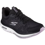 Skechers Womens Go Walk Workout Walker Outpace Trainers - Black material_polyester - Size UK 3