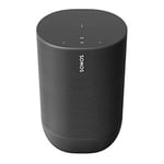 Sonos Move - The durable, battery-powered Smart Speaker for Outdoor and Indoor Listening, Black