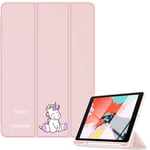 Housse Ipad Mini 6 Rose Avec Motif Licorne Personnalisee