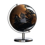 Plast Globe Retro Roterande Jord Geografi World Globe Kartmodell med bas