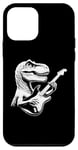 Coque pour iPhone 12 mini Guitare électrique T-Rex Rock Star Guitarist