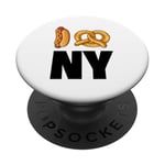 Cool New York Food, Cool New York City Illustration Graphic PopSockets PopGrip Adhésif