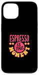 Coque pour iPhone 13 Espresso Beans Caféine Lover Tasse Espresso Barista