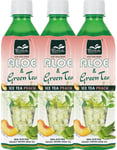 20 St Tropical Aloe & Grönt Te 'Ice Tea Peach' Läskedryck 500 ml - Hel Låda