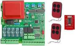 Carte Central Universel 2 Radiocommandes Inclus + Récepteur ISBN pour Gates