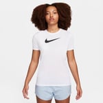 Nike Dri-FIT Regular Heathered Graphic T-shirt Vit för Löpare | Loparshop.se - Handla nu på Loparshop.se!