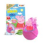 INKEE Surprise Peppa Pig Boules de bain pour enfants avec surprise, jouet pour la baignoire, additif de bain pour enfants, parfum fraise