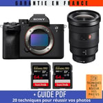 Sony A7 IV + FE 16-35mm f/2.8 GM + 2 SanDisk 64GB Extreme PRO UHS-II SDXC 300 MB/s + Guide PDF ""20 TECHNIQUES POUR RÉUSSIR VOS PHOTOS