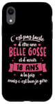 Coque pour iPhone XR 18 ans Cadeau Anniversaire Femme Belle Gosse Idée Cadeau