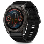 Universal Garmin 22mm QuickFit Classic Nylon Remm - Svart