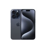 iPhone 15 Pro 256 GB - Blå Titan