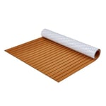 VEVOR Revêtement de Sol pour Bateau en Mousse EVA 2400 x 1160 x 6 mm, Plancher de revêtement de Sol Autocollant antidérapant, 27 840 cm², Tapis Marin pour Bateaux, Yacht, Ponton, terrasse de Kayak