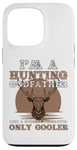 Coque pour iPhone 13 Pro Parrain de chasse pour homme Chasse drôle Chasseur de cerf