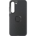 Peak Design Everyday Fabric Case -suojakuori, Samsung Galaxy S23, hiilenharmaa