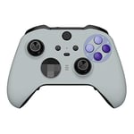 eXtremeRate Coque Avant de Remplacement avec Anneaux de Joystick pour Xbox One Elite Série 2/Elite 2 Core Manette Modèle 1797-SNES Classique