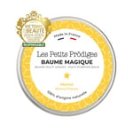 Baume Magique Multi Usages Monoï 30ml - Soin Hydratant Corps, Visage, Cheveux 100% Naturel Tout Type de Peau - Fabriqué en France - Non Testé sur Animaux - Emballage Recyclable - LES PETITS PRODIGES