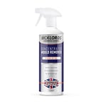 McKLords Commercial Concentrated Mould Remover Spray | Effective Mildew Stain Cleaner For Walls, Tiles, Silicone Seals & More - 1 Litre, Clear