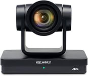 UHD4K12X PTZ Camera Simultaneous 3G-SDI/HDMI/USB/IP Live Streaming with 12X Optical Zoom 4K@30fps PoE Supported for Church Live Streaming Conference (en Anglais)