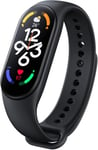 Mi Smart Band 7 Tracker D'activité Sport, Montre Connectée Amoled 1.62"", 110+ Modes D¿Exercices, 14 Jours D'autonomie, Moniteur De Fréquence, Surveillance Du Sommeil, 5atm