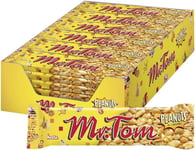 Mr. Tom Roasted Peanuts in Caramel Bar (36 X 40g) - 1 Pack | (36Bar X 40g Each)