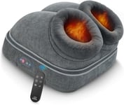 Snailax Foot Massager with Heat, Deep Shiatsu Back Massager with Remote Control,