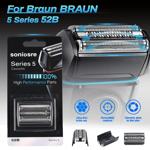 Braun 52B Shaver Series 5 Replacement Head Foil Cassette for Electric Shavers