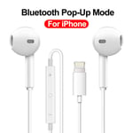 Apple iPhone 14 13 12 11 Lightning kuulokkeet iPhone X XS XR 7 8 Bluetooth Langallinen Lightning Kaapeli Kuulokkeet Puhelimen tarvikkeet