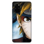 Cokitec Coque pour Samsung Galaxy S20 Plus Manga Naruto Blanc