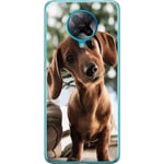 Xiaomi Poco F2 Pro Transparent Mobilskal Ung Hund