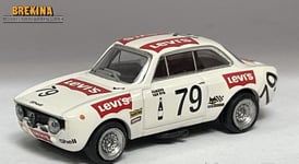 29708 Brekina Ho Alfa Romeo Giulia Gta 1300 Levis Couleur Blanc Échelle 1/87