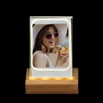 Acrylic LED Light 3 inch Photo Frame Photo Table For Fujifilm Instax mini