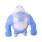 Stretchade Spongiga Mjuka Apa-Apor Stressboll Leksak Ny Blue 23*22