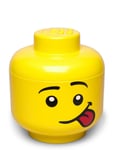 Lego Storage Head Home Kids Decor Storage Storage Boxes Yellow LEGO STORAGE