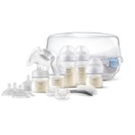 PHILIPS AVENT Philips Avent Aloitussetti SCD430/50, jossa on manuaalinen rintapumppu