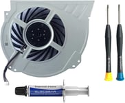 Ventilateur De Refroidissement Interne Pour Ps4 Pro, Playstation 4 Pro Cuh-7xxx Refroidisseur De Refroidissement Cpu De Rechange, Pâte À Composé Thermique Et Kit De Tournevis