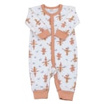 Joha Ull | Baby Jumpsuit i Bambull - Scarecrow, Fersken