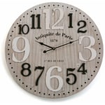 Charleville Horloge Murale pour la Cuisine, le Salon, la Salle à Manger ou la Chambre. Pendule Murale, , Dimensions (h x l x l) 60 x 4,5 x 60 cm,