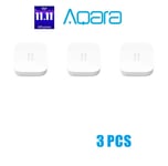 Aqara-Capteur de vibrations et chocs,version globale,surveillance du sommeil,alarme de valeur,fonctionne avec l'application Mi Home - Type 3 PCS