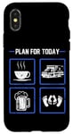 iPhone X/XS EMT EMS Paramedic AMR Plan For Today Sarcastic Case