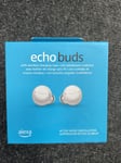 Brand New Sealed Amazon Echo Buds With Charging Case