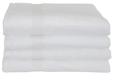 Bambu handduk - 70x140 cm - Vit - Bambu/Bomull - Frottéhandduk från Excellent By Borg