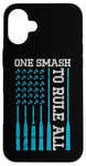 iPhone 16 Plus One Smash to Rule All Game Player USA Flag Case