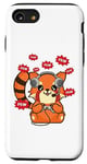 Coque pour iPhone SE (2020) / 7 / 8 Red Panda Gamer Jeux vidéo PC Zoo Animal Zookeeper